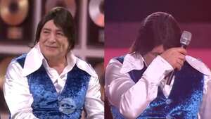 Luis Eduardo Corra, imitador de Nino Bravo, en 'La Descarga'.