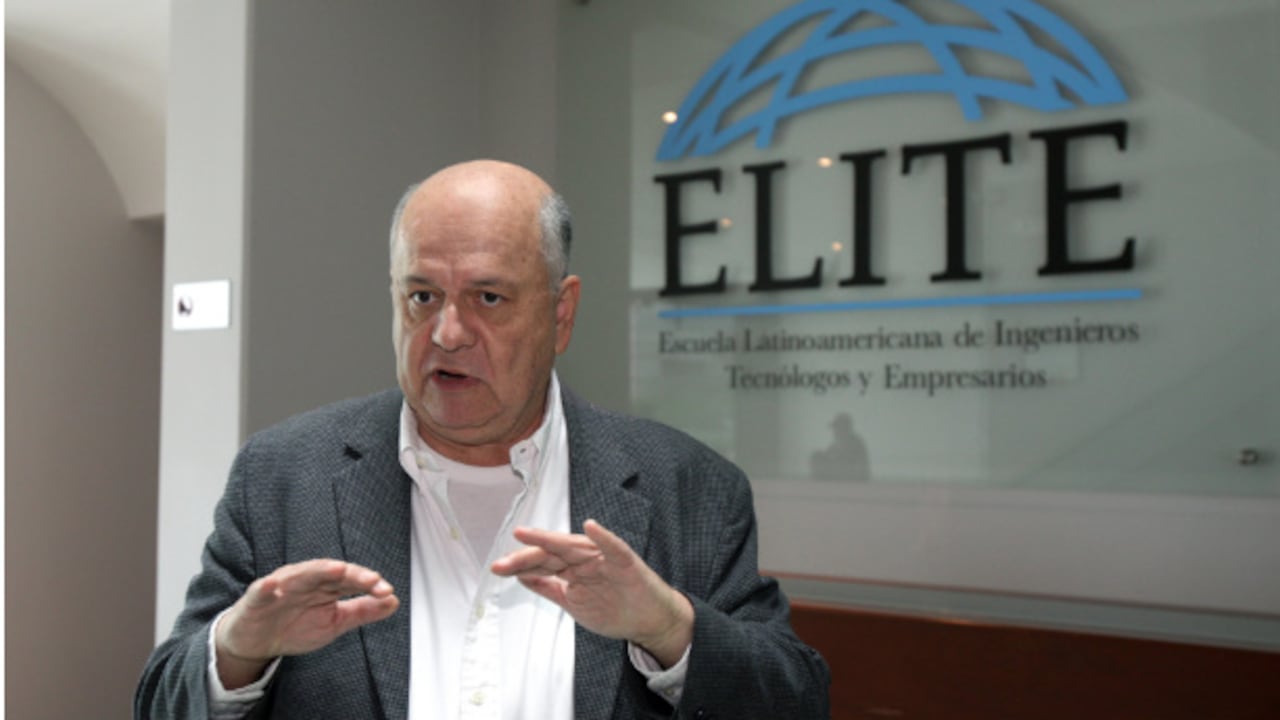 Darío Montoya, exdirector del Sena y rector de ELITE. Foto: Carlos Julio Martínez/SEMANA