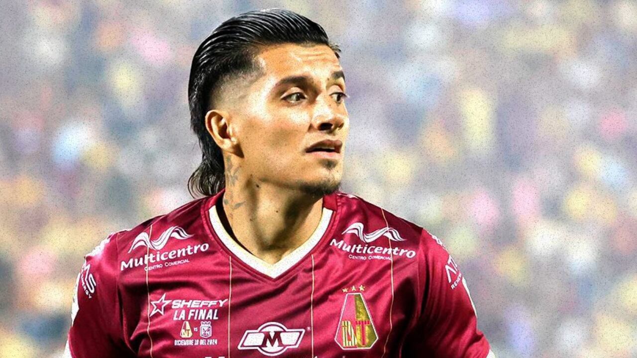 Yeison Guzmán, volante del Tolima en la final ante Nacional.