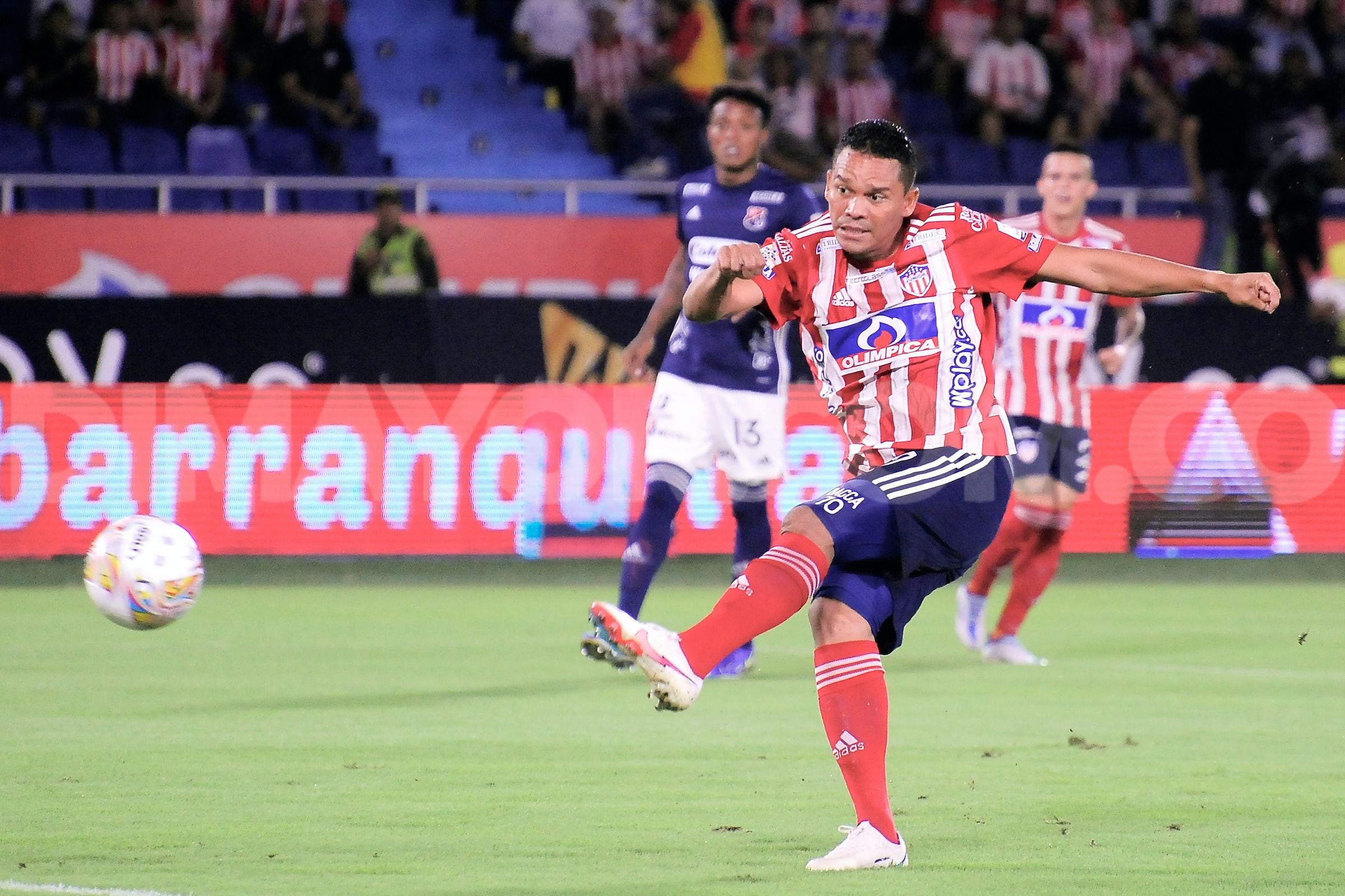 Carlos Bacca ha marcado dos goles desde su regreso al fútbol colombiano