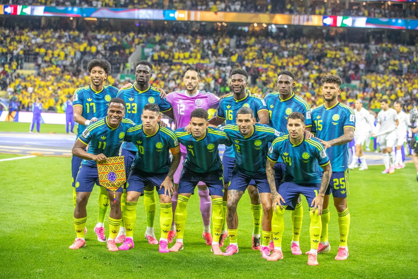 Este fue el once titular con el que de debutó Colombia en el Mundial de 2026.
