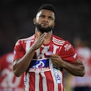 Miguel Borja fue una de las figuras del encuentro.