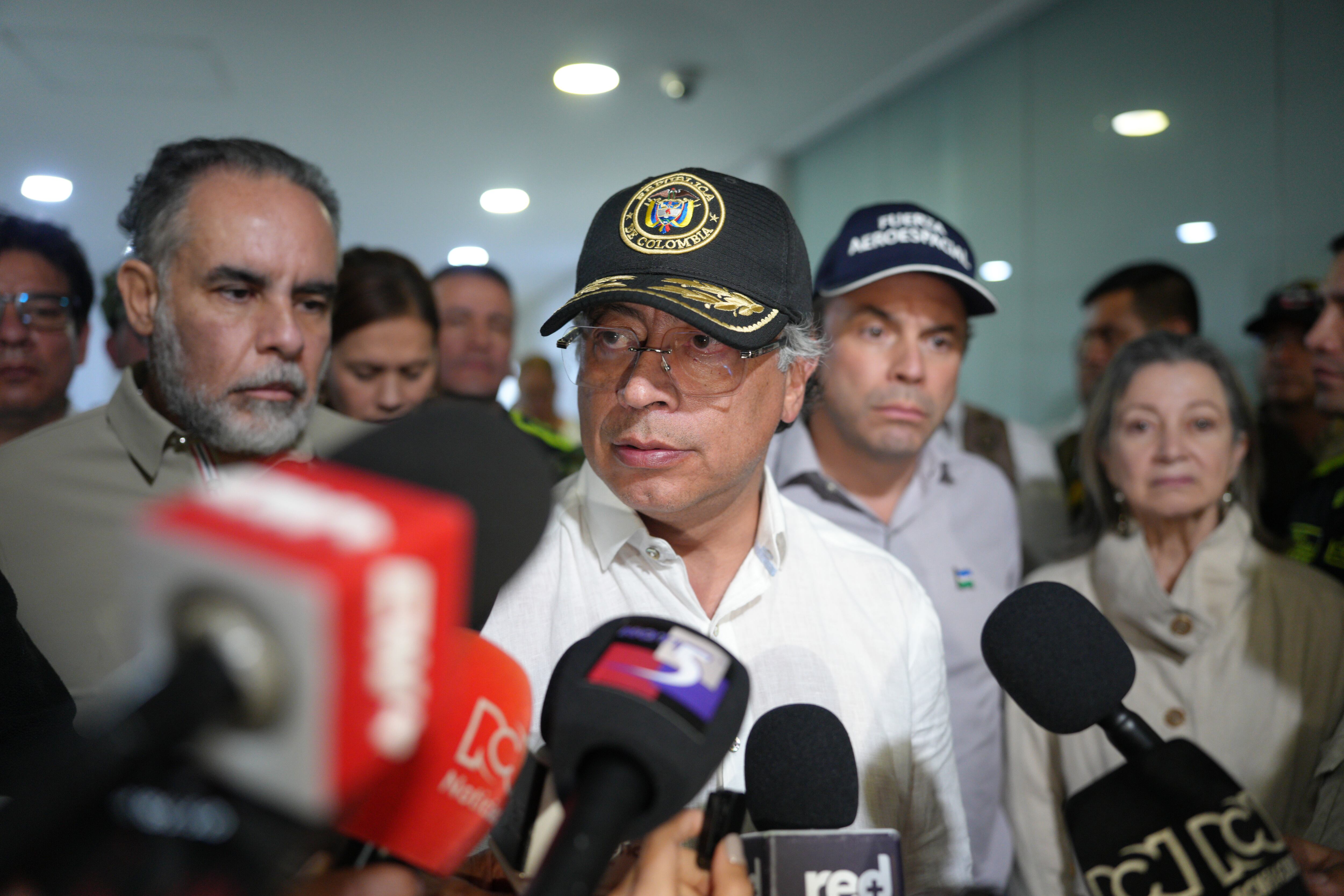 El presidente Petro se pronunció frente a los últimos atentados en Cali