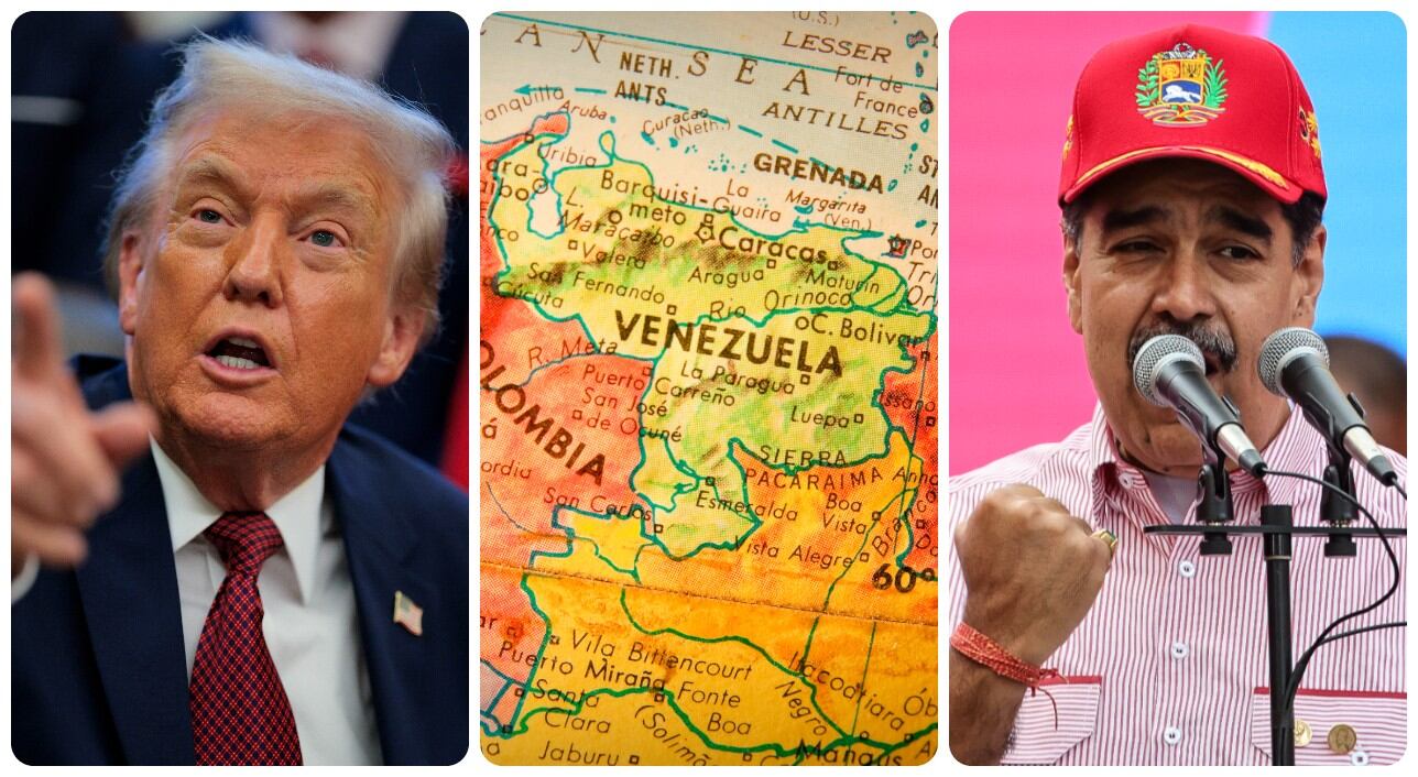 Donald Trump y Nicolás Maduro