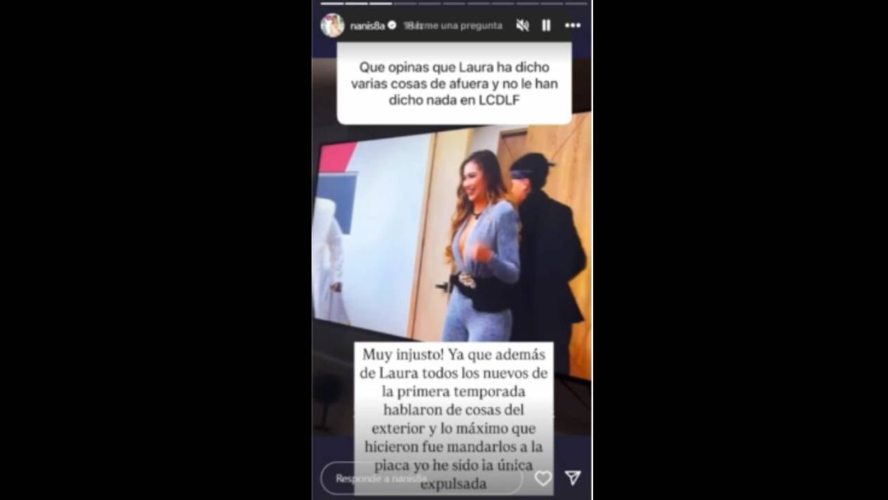 Nanis Ochoa reaccionó a tema de 'La casa de los famosos 2025'