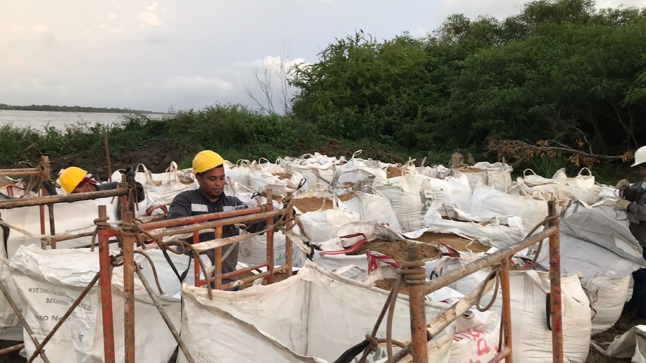 Ya fueron terminados los trabajos del dique por la empresa del servicio público de agua y aseo en Barranquilla.