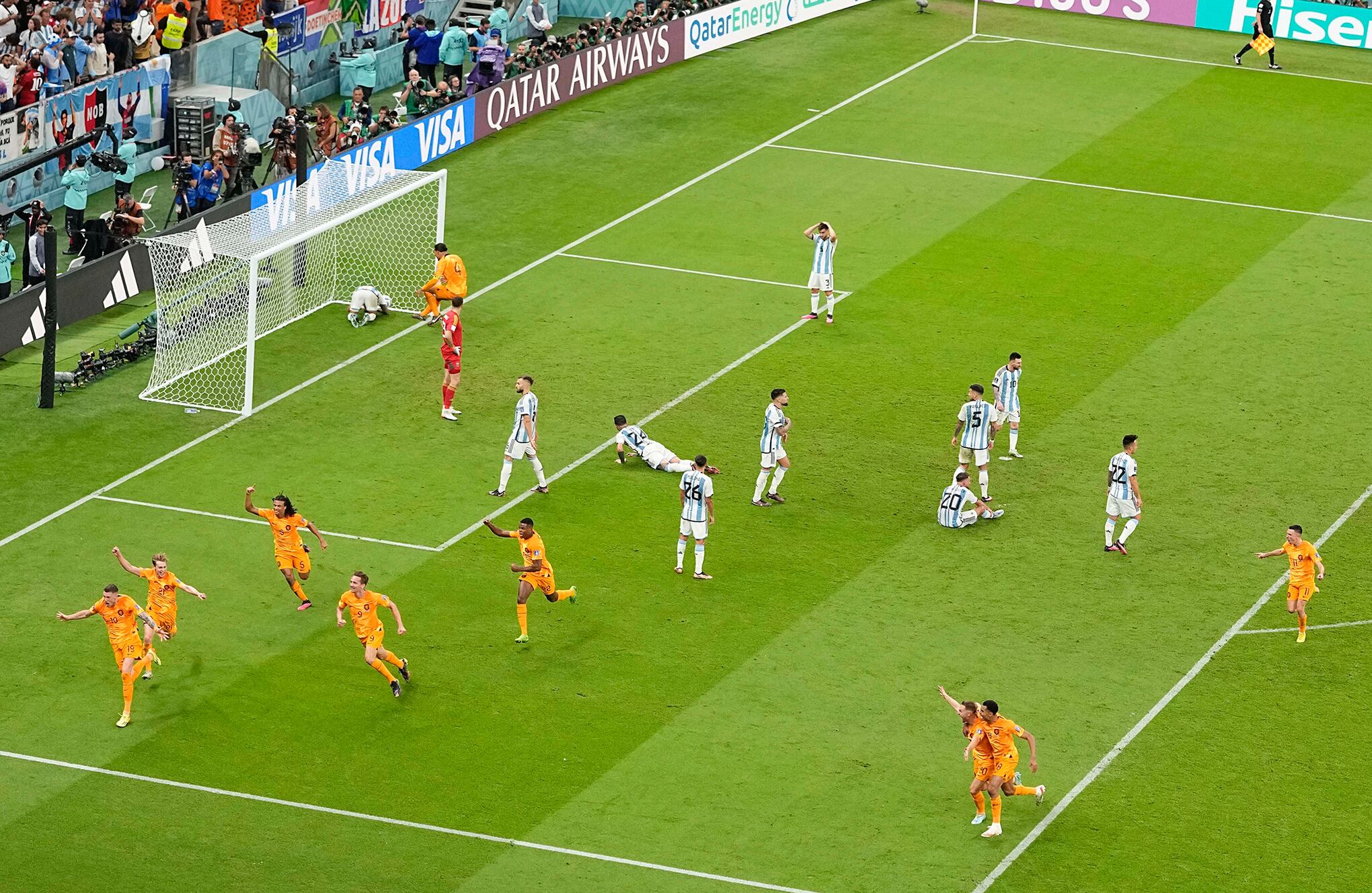 En imágenes : Así se vivieron los primeros partidos de cuarto de final en Qatar 2022