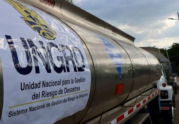 Vehículo de la UNGRD.