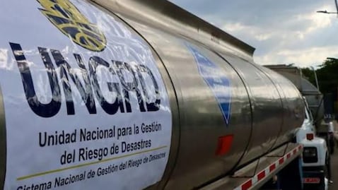 Vehículo de la UNGRD.