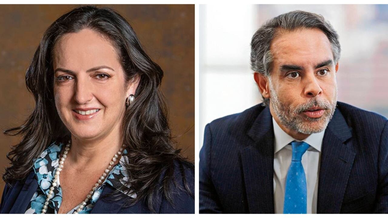 María Fernanda Cabal y Armando Benedetti.