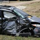 Así quedó la camioneta de Freddy Rincón tras el accidente de tránsito el pasado 11 de abril. El vehículo está bajo custodia de las autoridades, que buscan recopilar más pruebas.