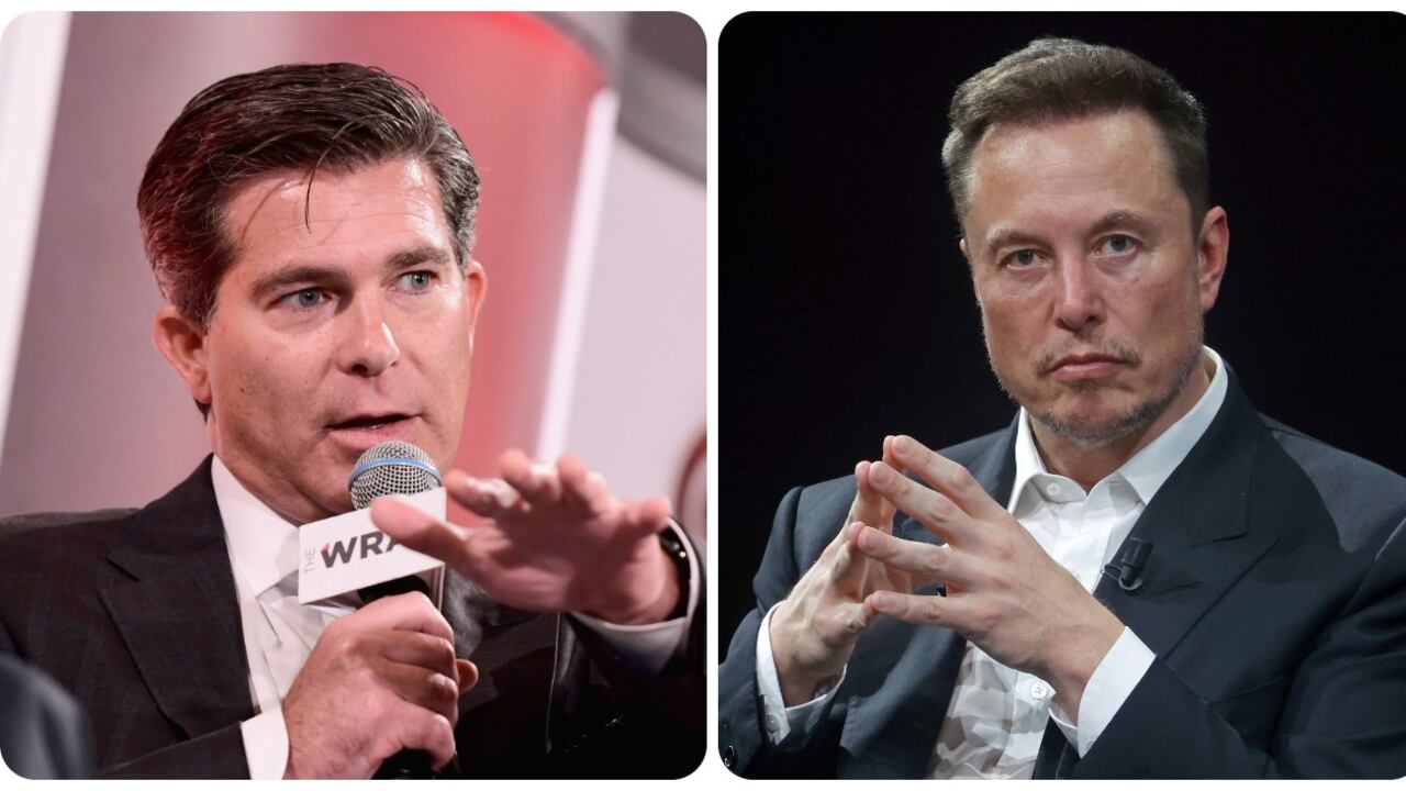 Ross Gerber y Elon Musk