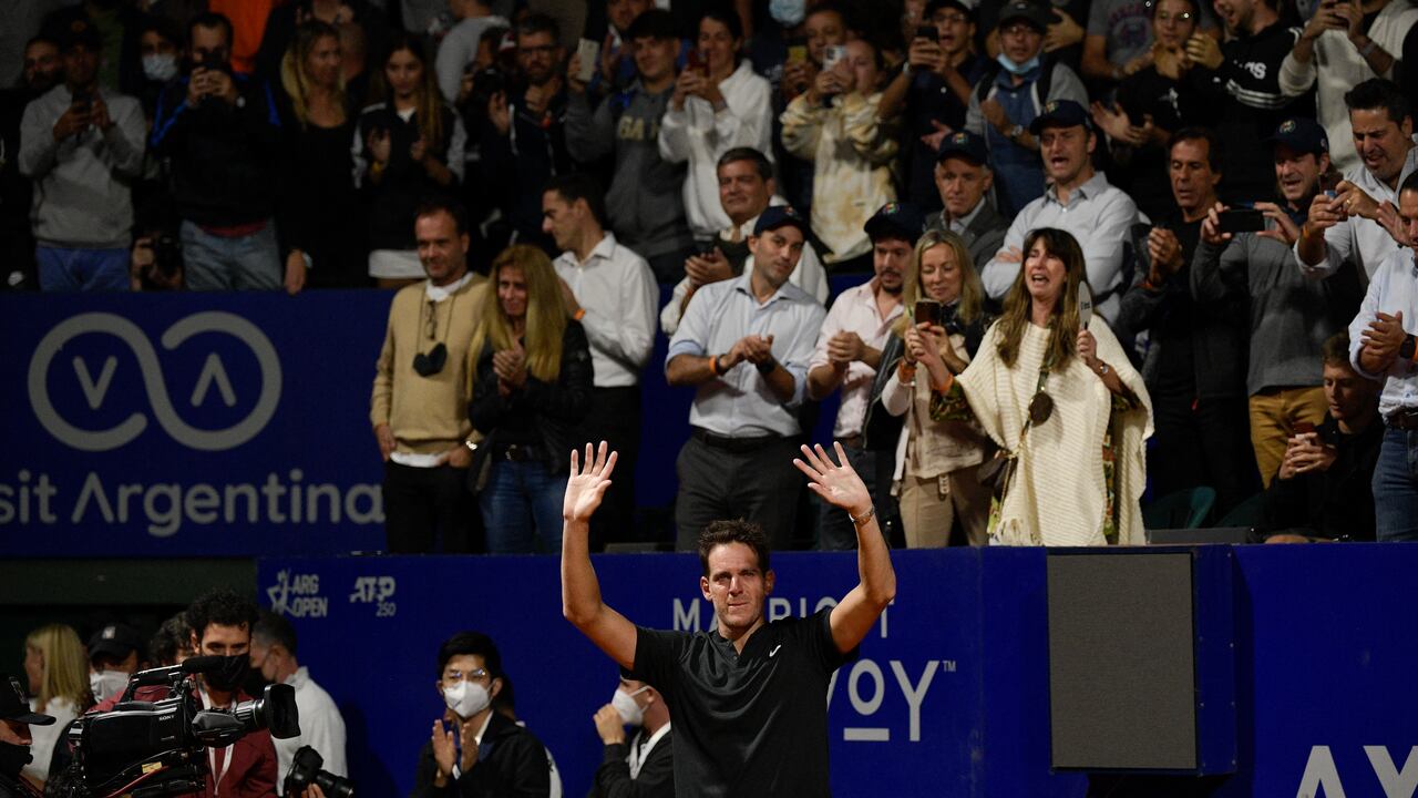Juan Martín Del Potro le pone fin a su carrera en Argentina.