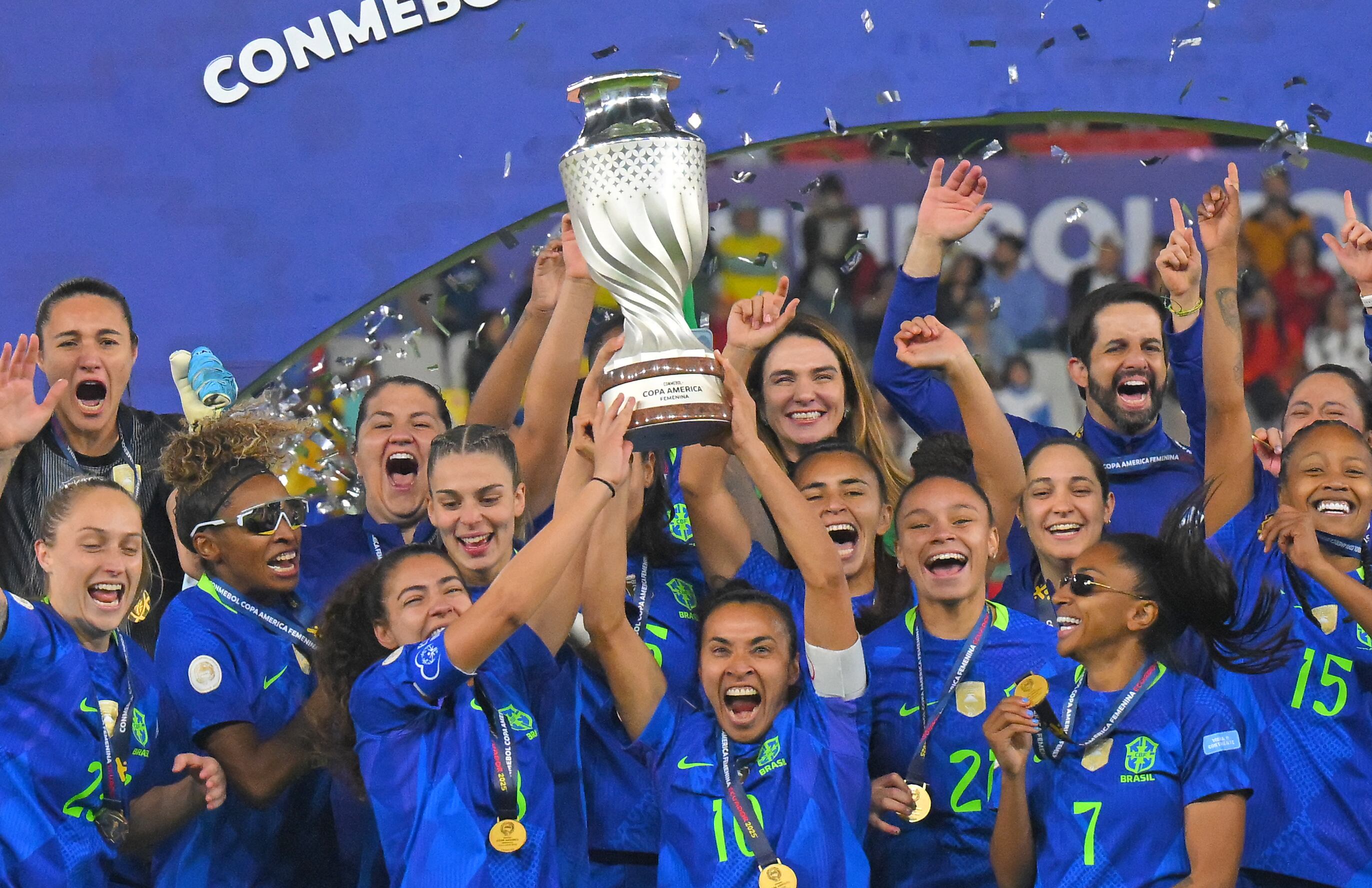 Brasil levanta la Copa América Femenina 2025.