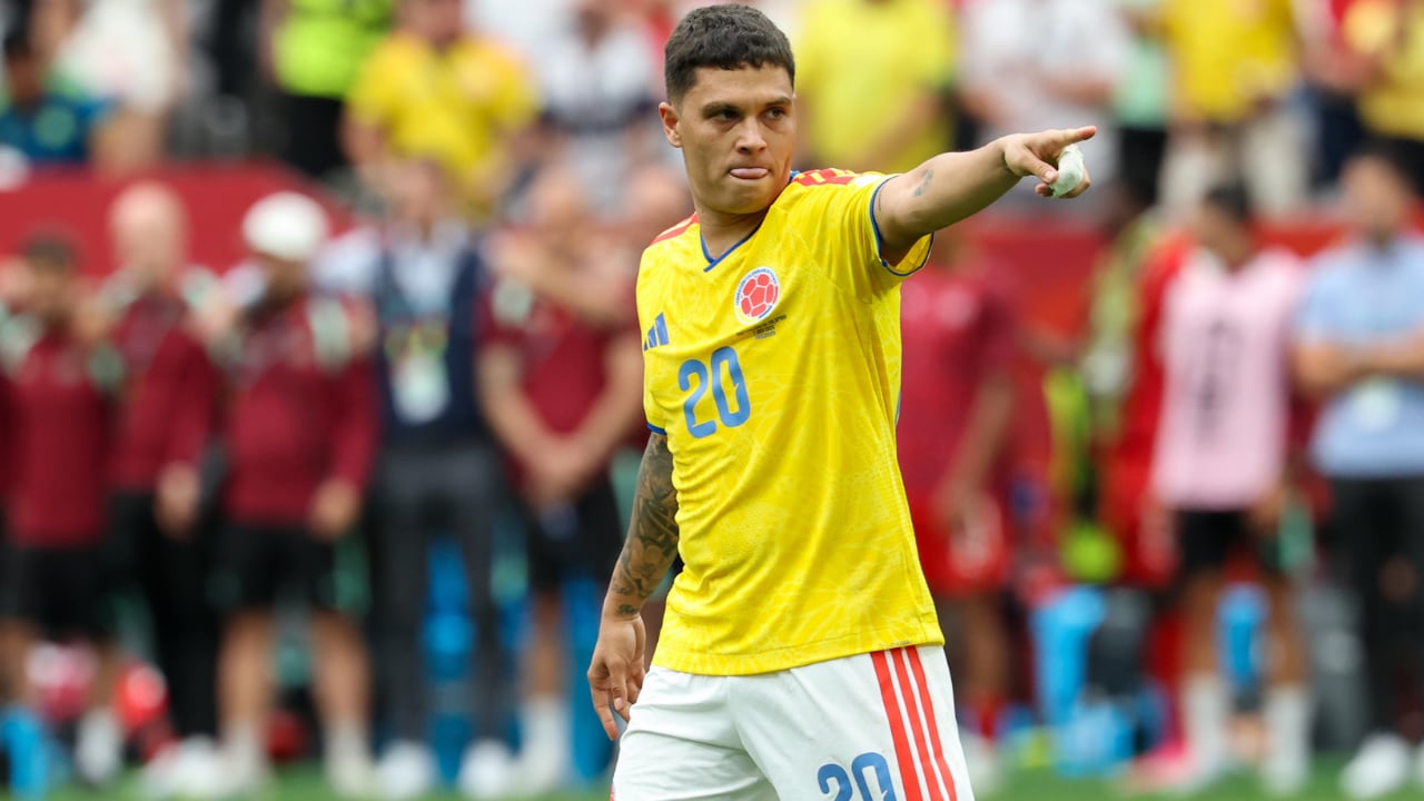 Juan Fernando Quintero con la Selección Colombia en el Mundial 2026.