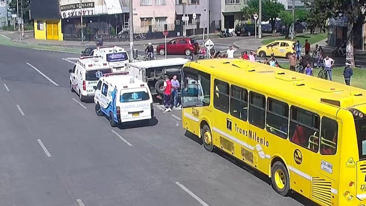 Accidente en Bogotá