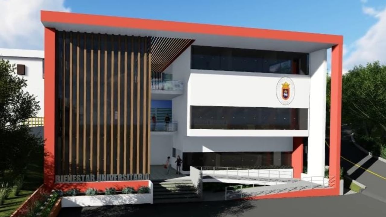 Así será el nuevo edificio de Bienestar Universitario.