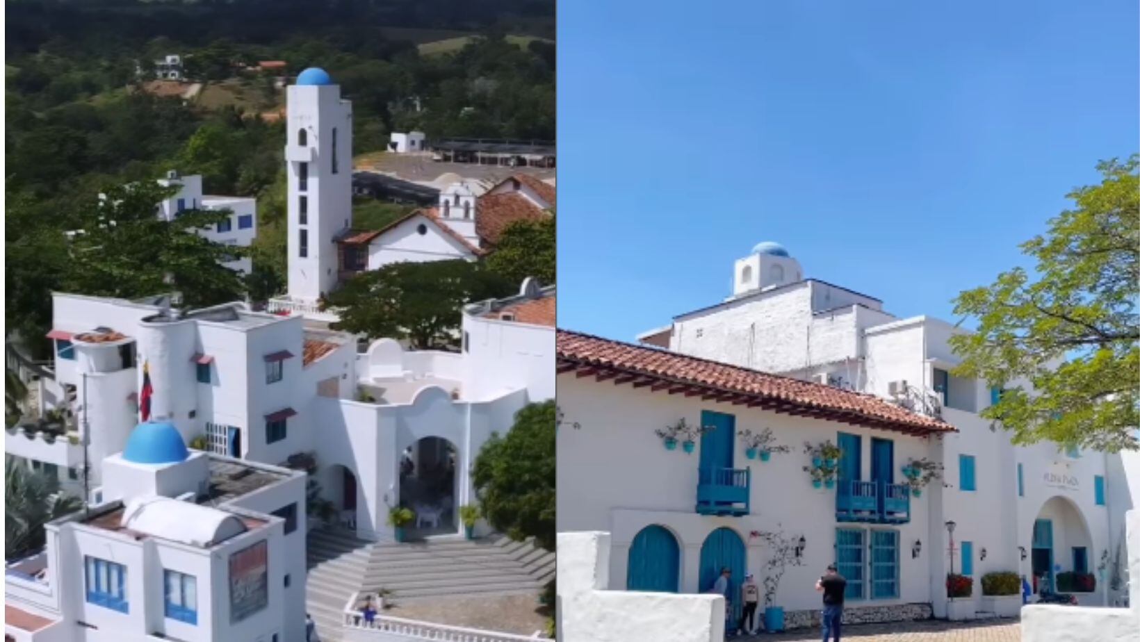 En Antioquia: así es la isla de Santorini colombiana, un pueblito que transporta a sus visitantes a Grecia