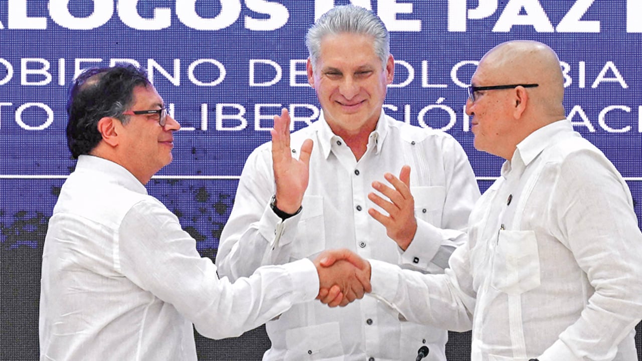 Negociaciones entre el gobierno de Gustavo Petro y el ELN.