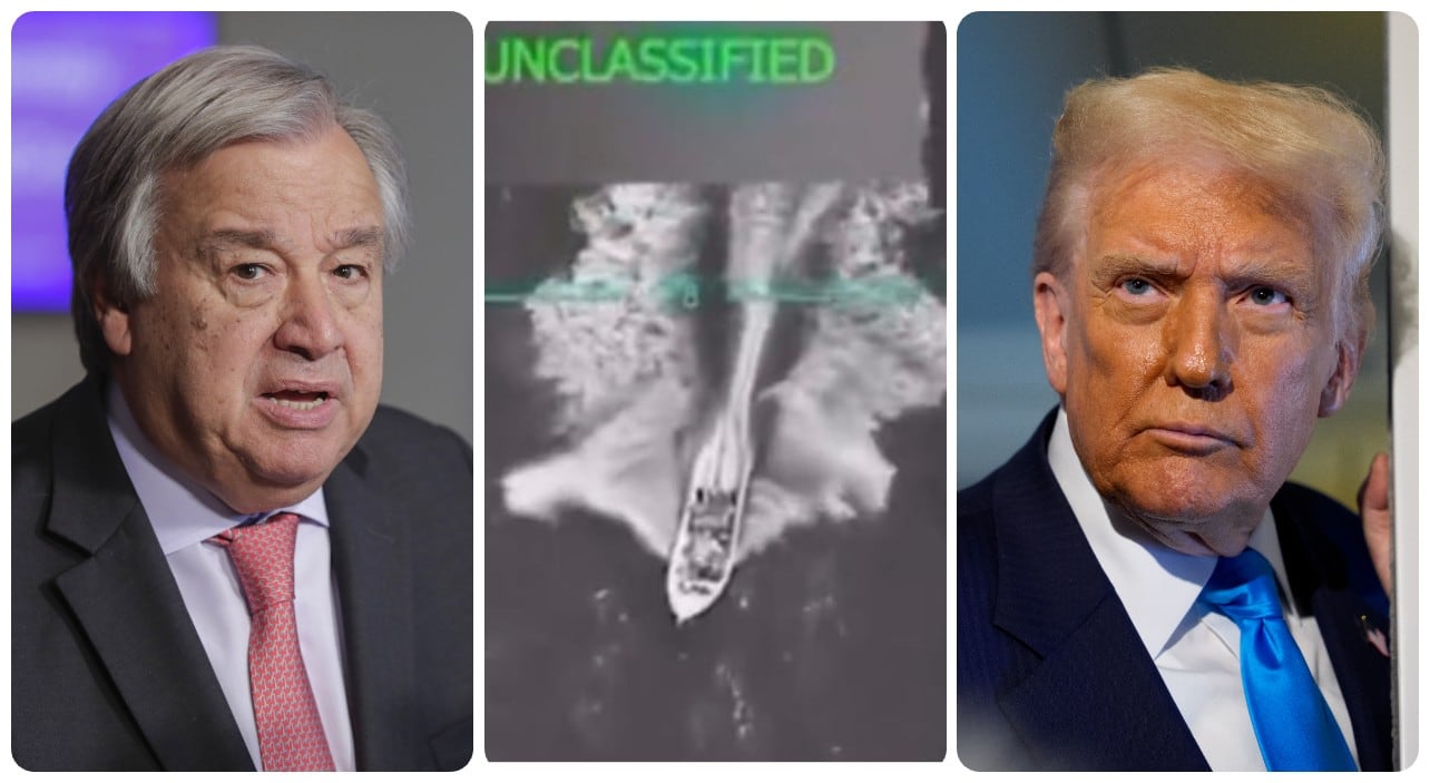 Antonio Guterres y Donald Trump