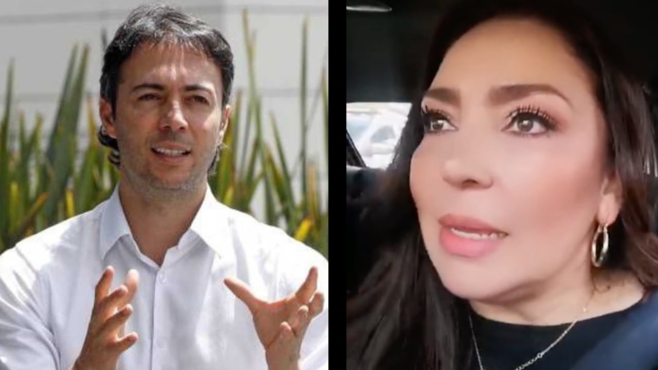 Alcalde Daniel Quintero y la cantante Yaneth Patric