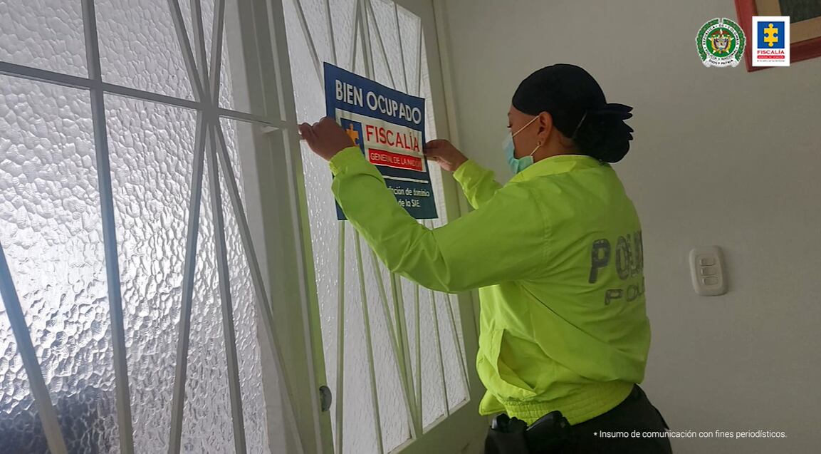 La Fiscalía ocupó con fines de extinción de dominio propiedades adquiridas gracias a la defraudación al IVA.
