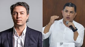 Daniel Quintero y Jorge Iván Ospina.