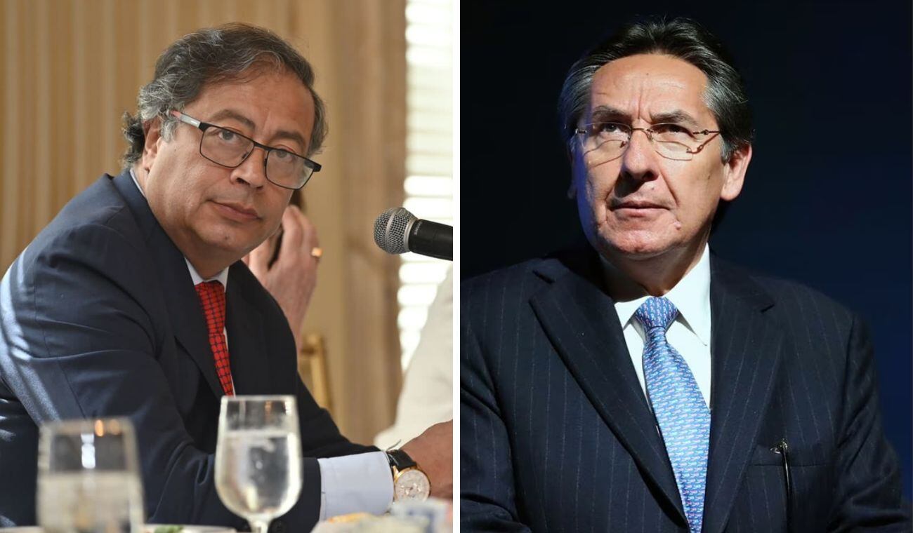 Una rectificación pidió el exfiscal General de la Nación, Néstor Humberto Martínez, al presidente Gustavo Petro.