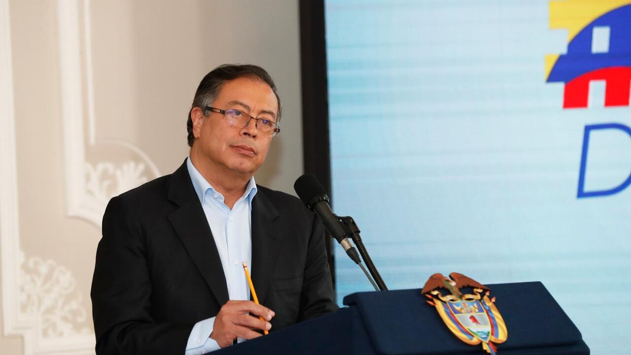 El presidente Gustavo Petro.