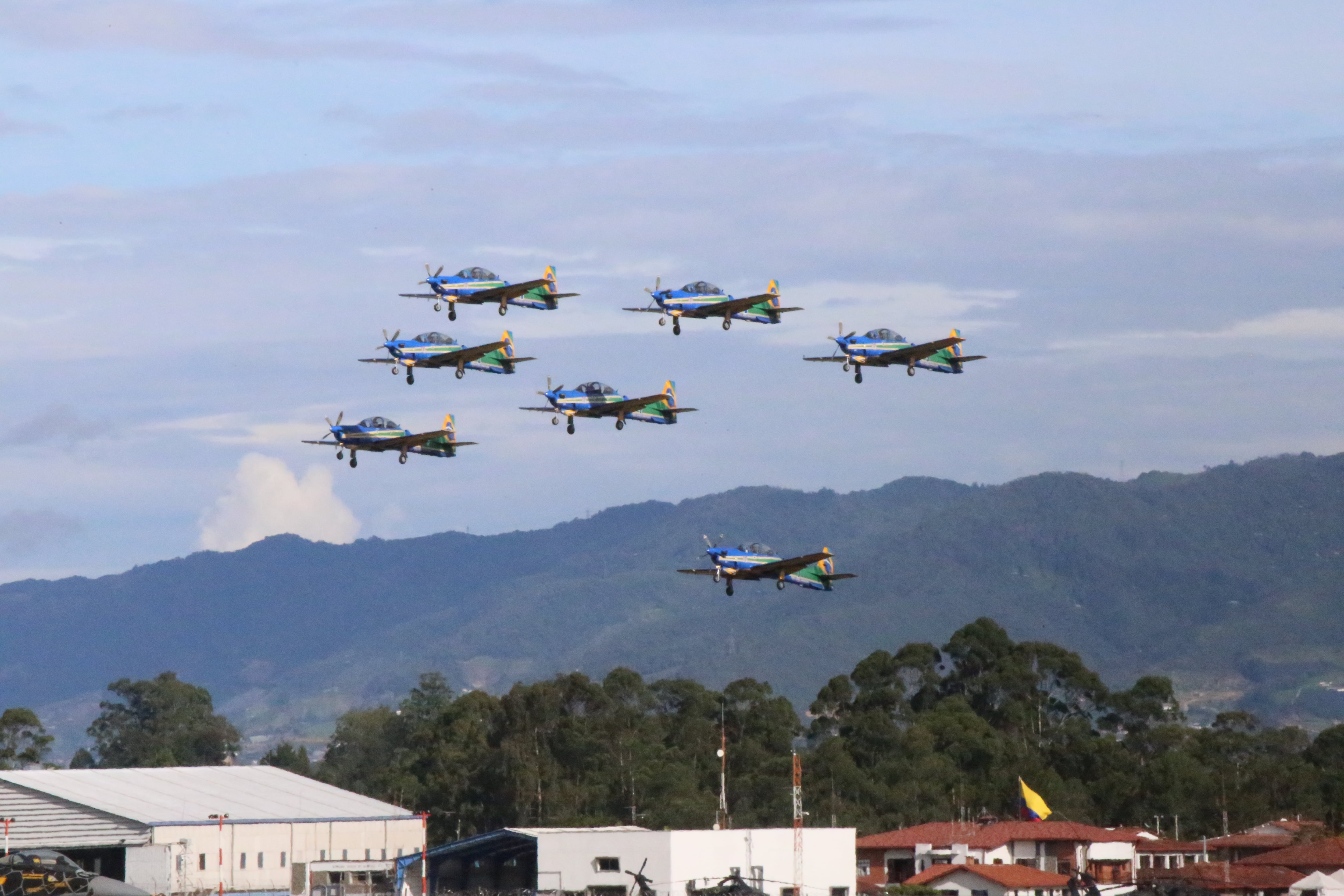 Escuadrón 111 Kfir en el aeropuerto José María Córdova, en Antioquia.