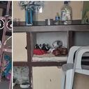 La pareja llevaba meses viviendo en el cementerio.