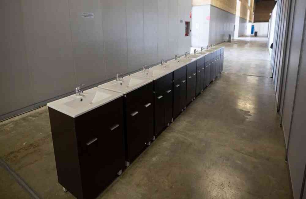 Si la situación del covid-19 se complica en Bogotá y Colombia, no se descarta que algunos pacientes con este virus sean trasladados más adelante a Corferias.Esteban Vega-SEMANA 