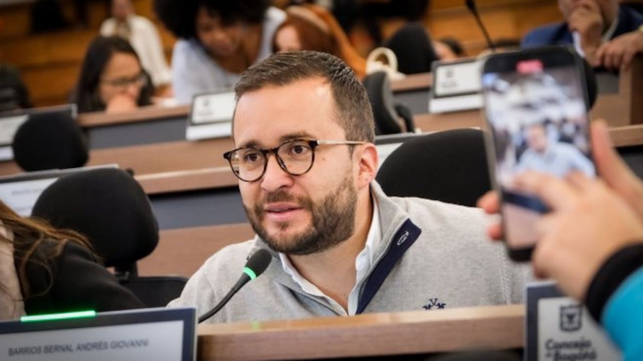 Andrés Barrios, concejal de Bogotá