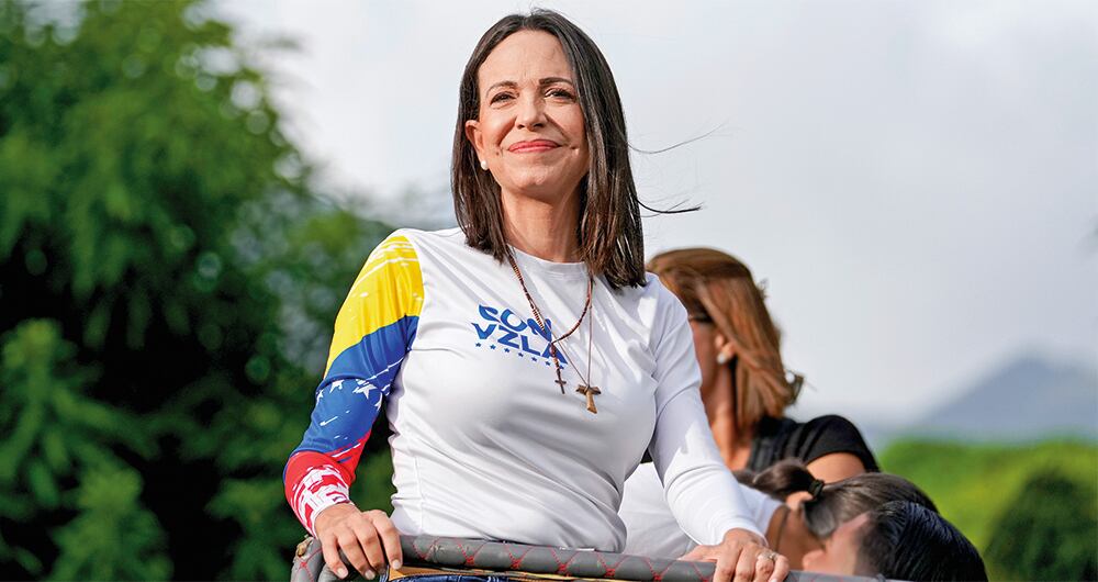 María Corina Machado ha liderado la oposición.