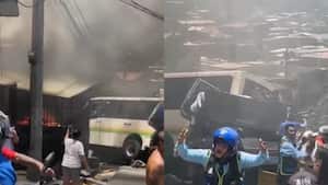 Accidente de tránsito en Bello, Antioquia.