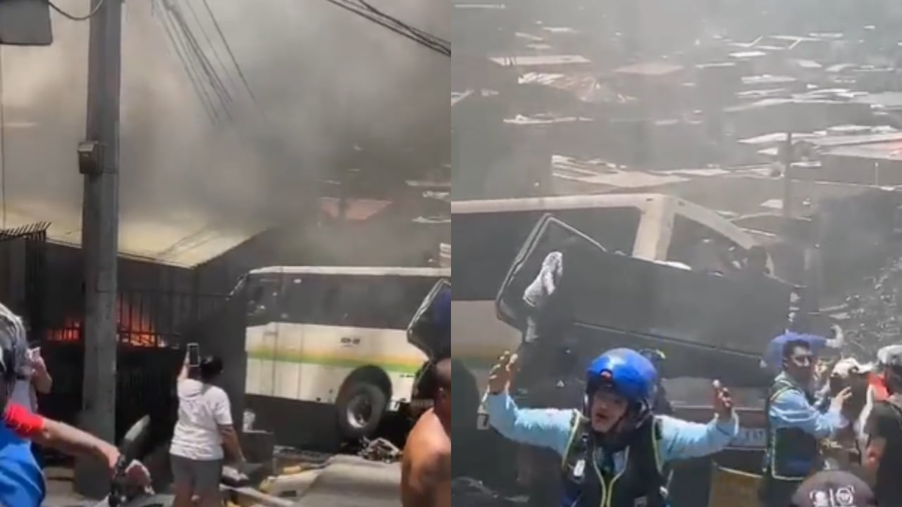 Accidente de tránsito en Bello, Antioquia.