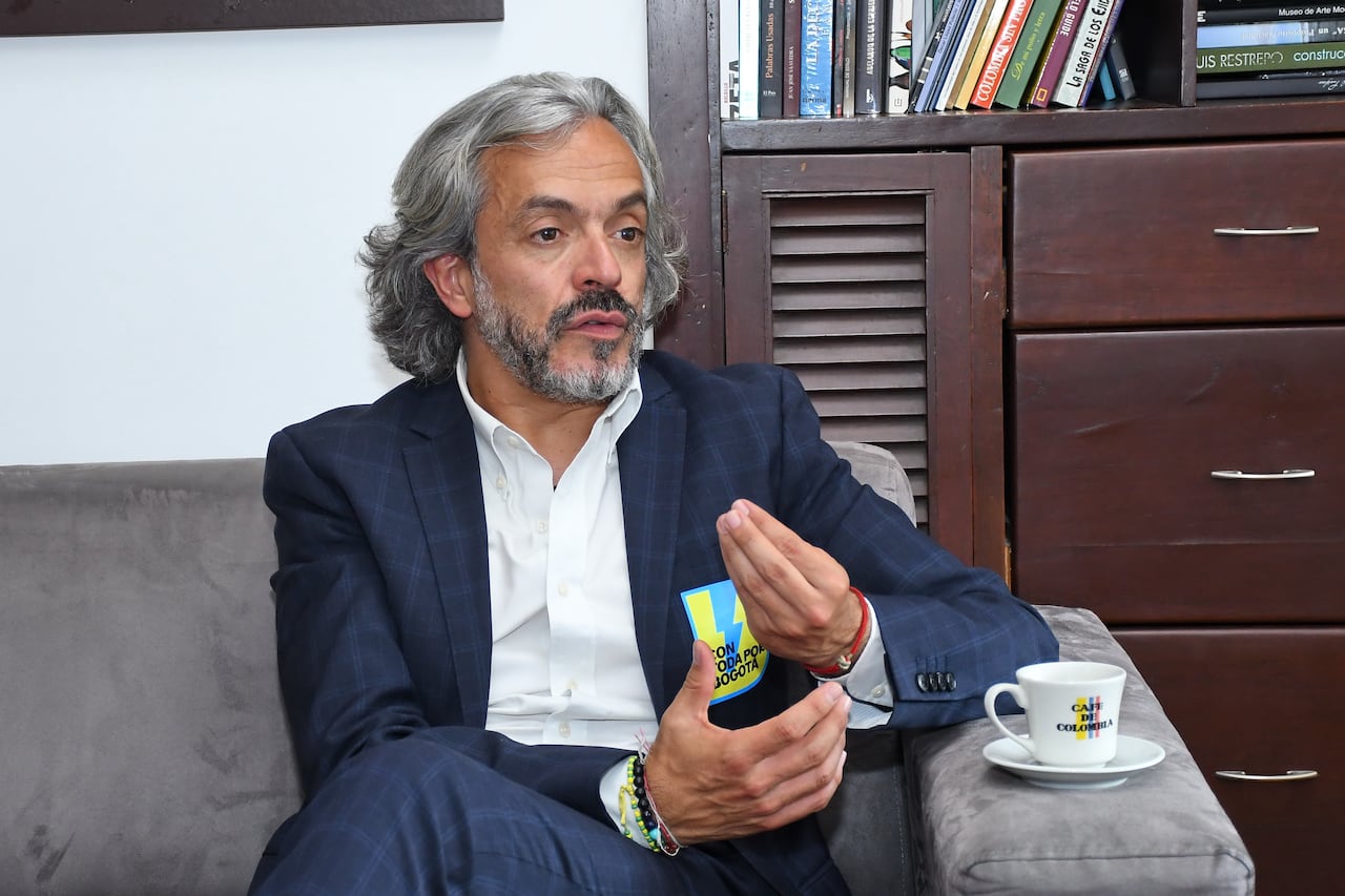 Juan Daniel Oviedo concejal de Bogota, Febrero 9 de 2024, Foto Wirman Rios / EL PAIS