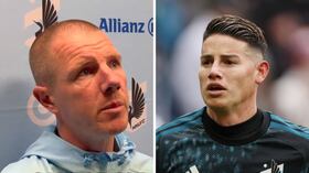 Cameron Knowles, técnico del Minnesota United, se refirió a la evolución de James Rodríguez y el manejo que le han dado.