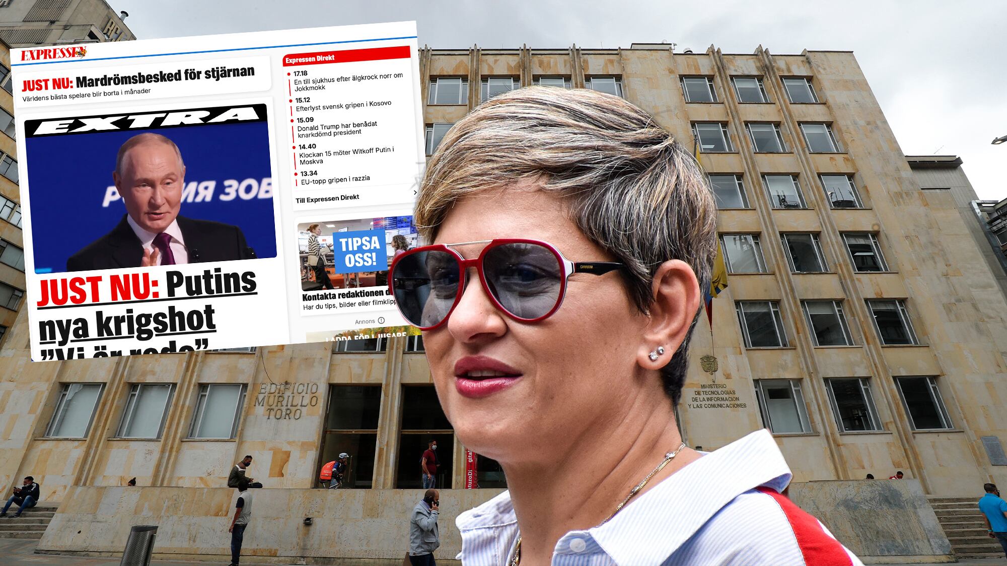 Diario Expressen + Verónica Alcocer + MinTic