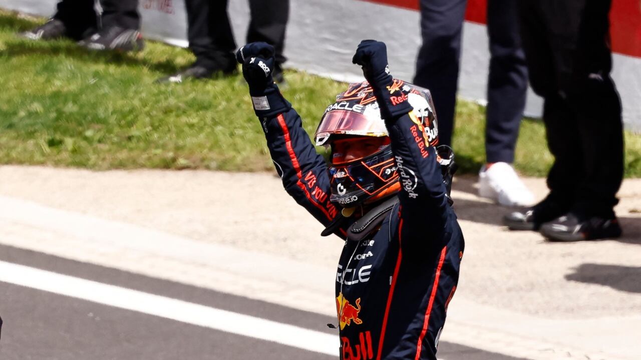 El piloto holandés ganó el GP de Italia.