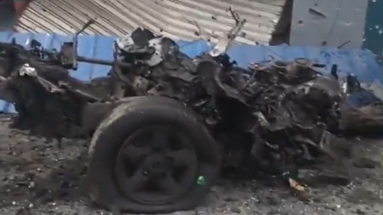 Carro bomba en El Bordo, Cauca.