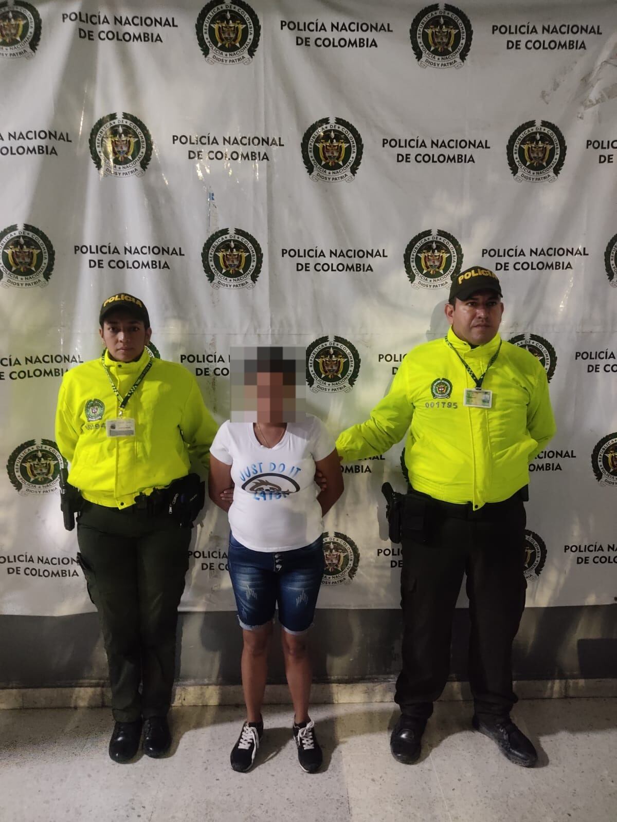 La madre del menor capturada tiene 24 años