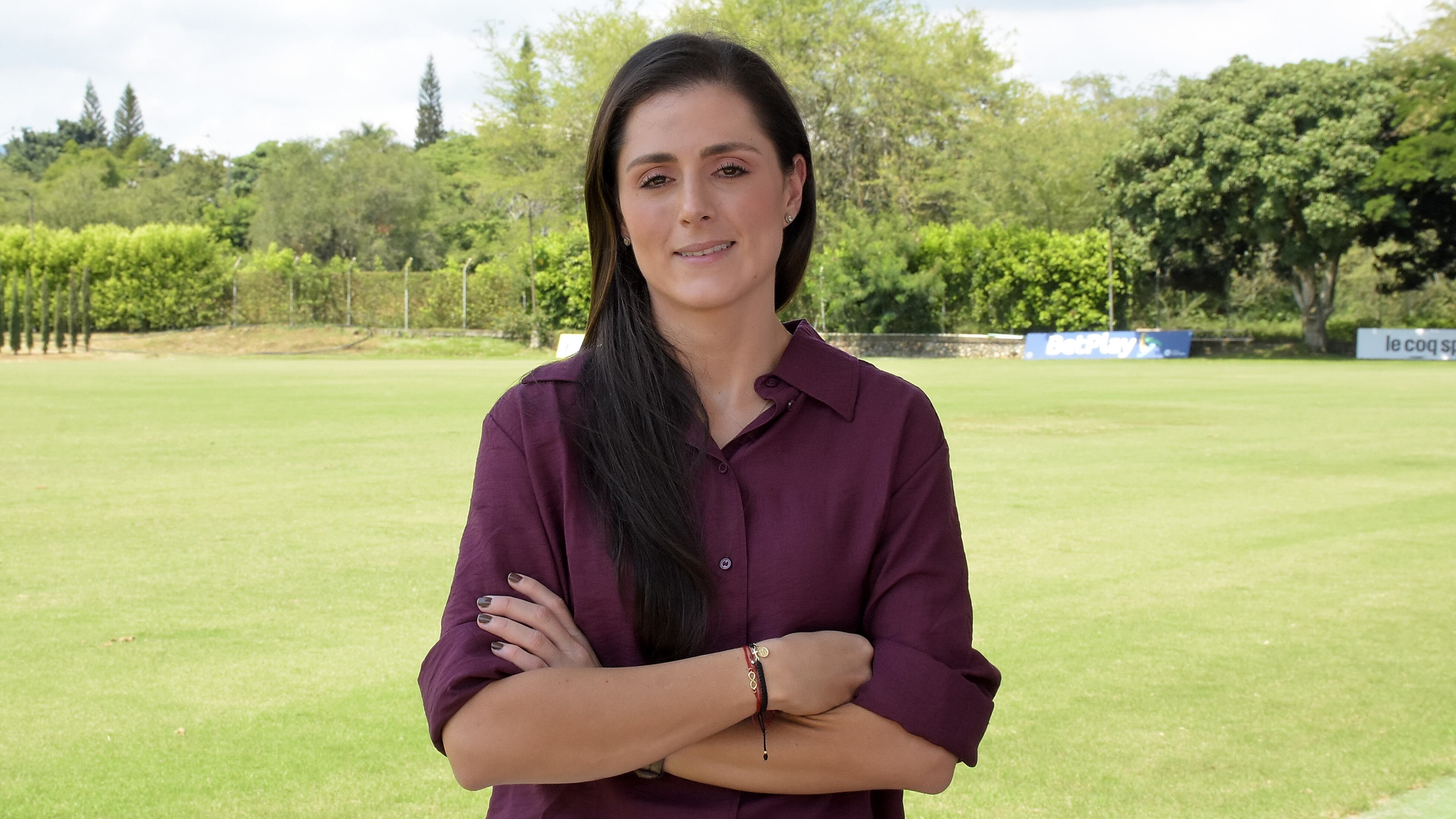 Marcela Gómez, presidenta del América de Cali Masculino.