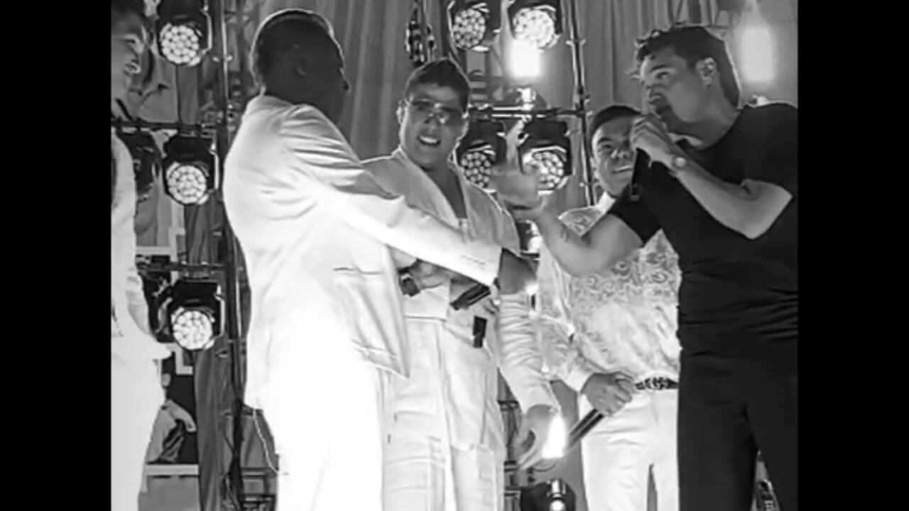 Palabras de Silvestre para Omar Geles.