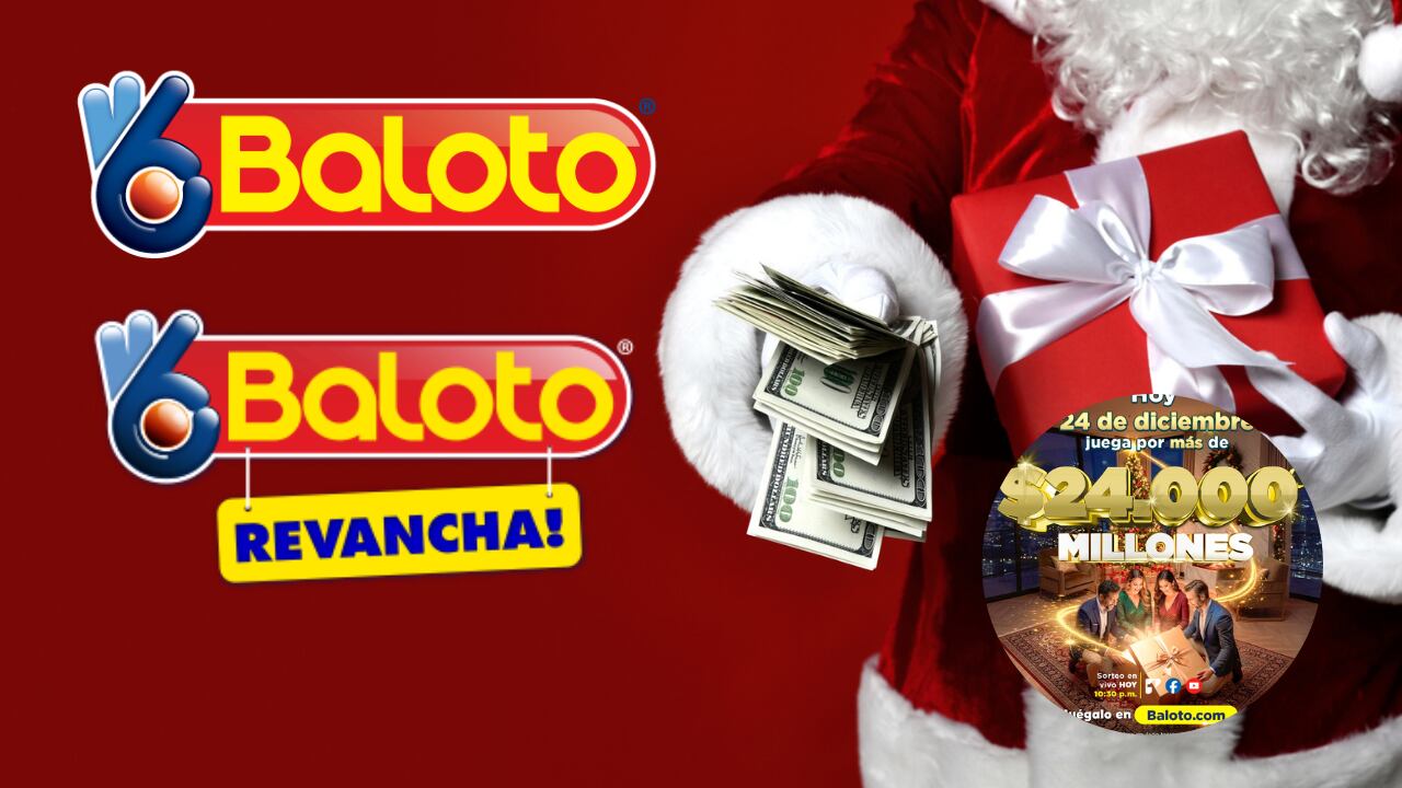 La expectativa por el resultado del Baloto acompañó las reuniones familiares de este 24 de diciembre.