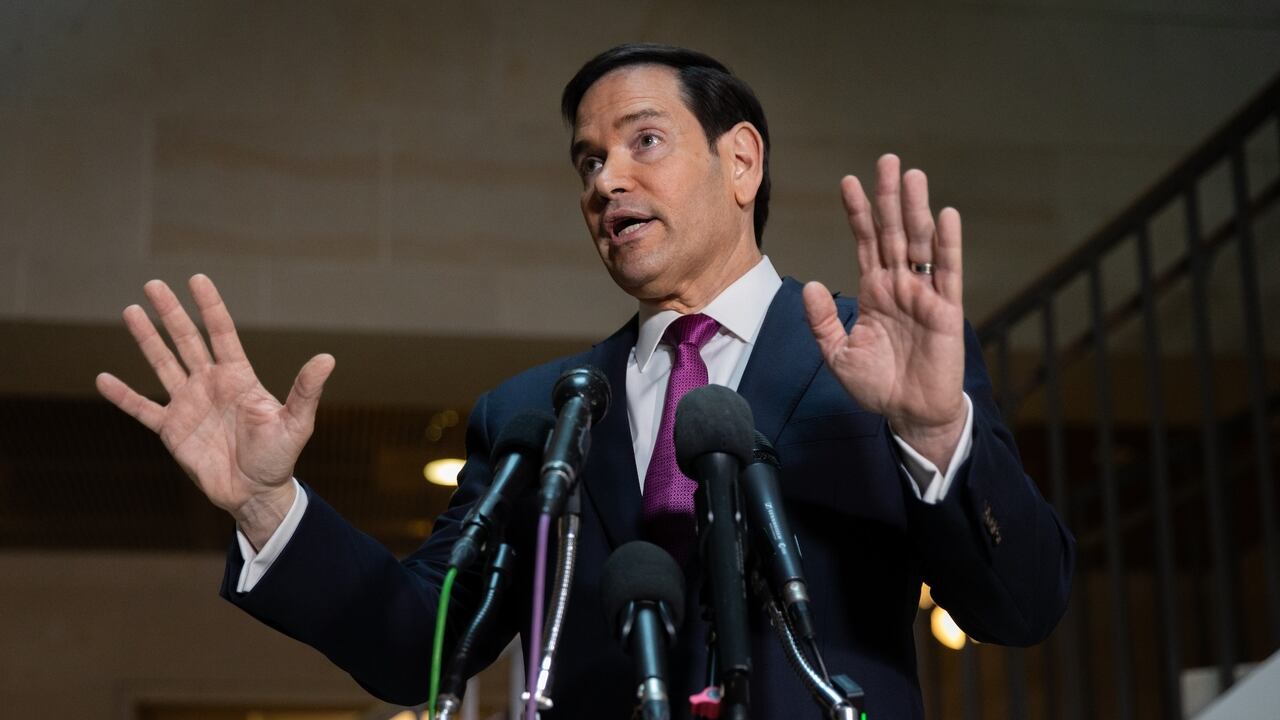 Marco Rubio, secretario de Estado de la Casa Blanca.