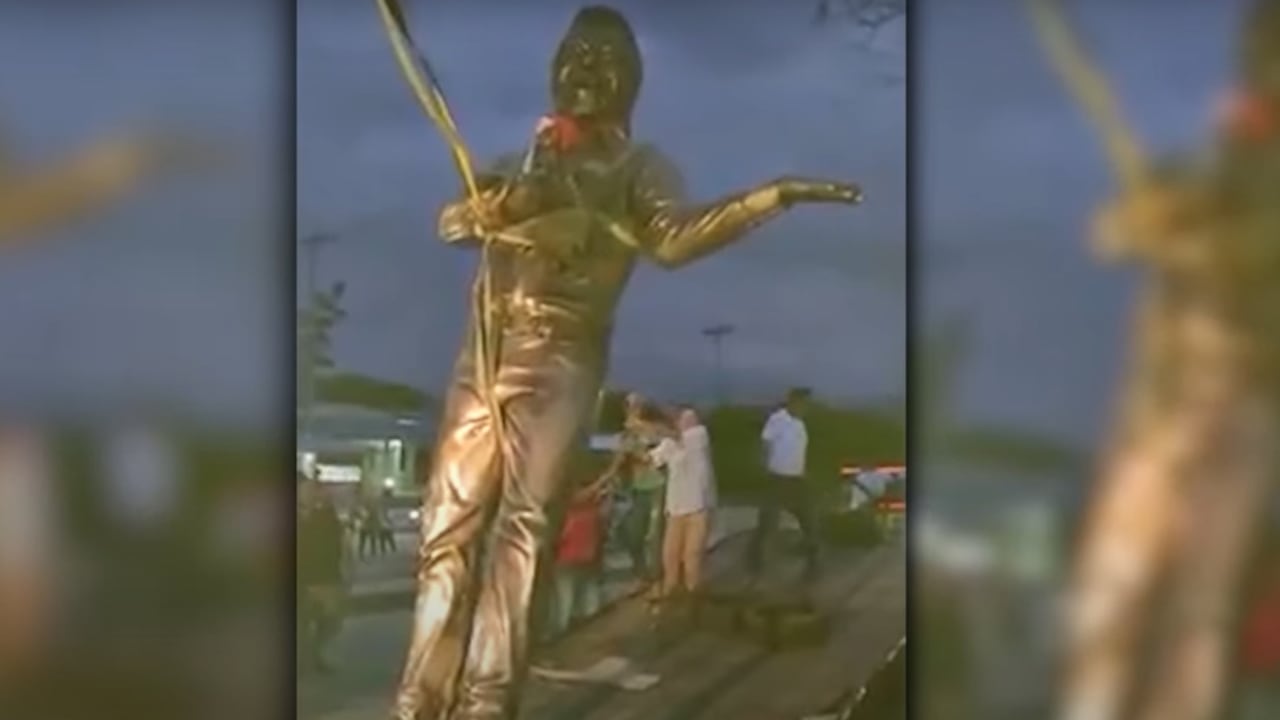 Estatua Diomedes Díaz.