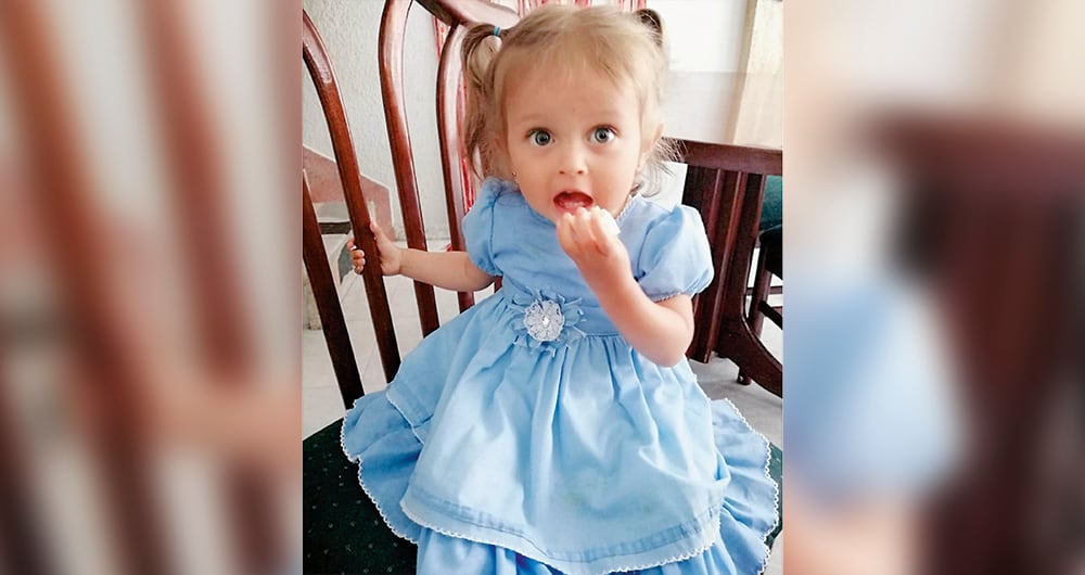 Sara Sofía tenía 2 años cuando desapareció en Kennedy, sur de Bogotá. Su cuerpo no ha sido encontrado y el caso se maneja como desaparición forzada.