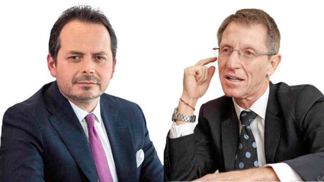 Emilio Archila y Carlos Ruiz Massieu