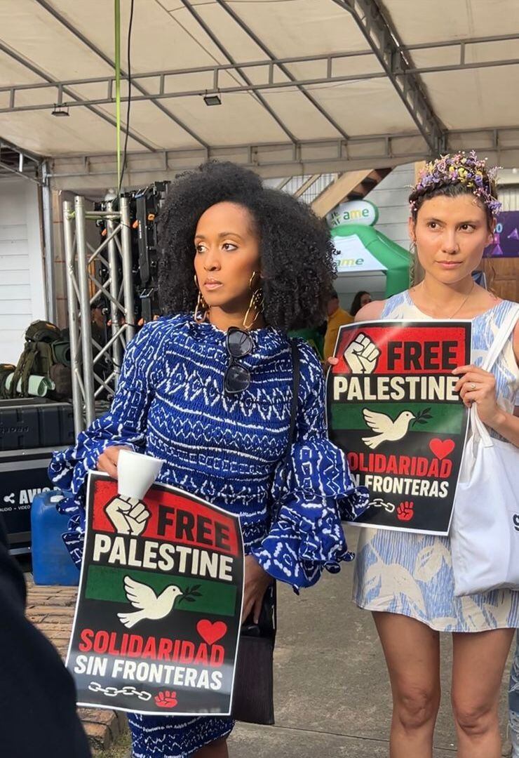 Liliana Valencia, quien participó en el intento de sabotaje, fue jefe de prensa de Francia Márquez.